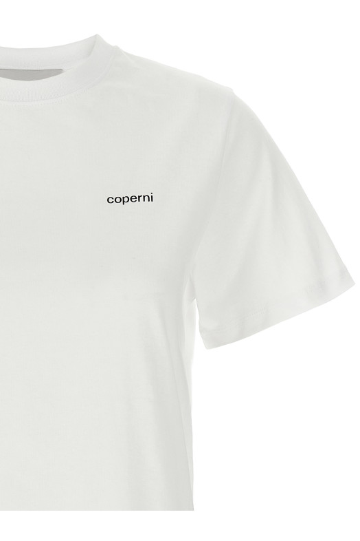 Футболка з логотипом Біла COPERNI COPJS03504WHITE Футболка з логотипом Біла COPERNI COPJS03504WHITE