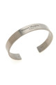 Браслет з логотипом Срібло MAISON MARGIELA SM1UY0081SV0158951 Браслет з логотипом Срібло MAISON MARGIELA SM1UY0081SV0158951