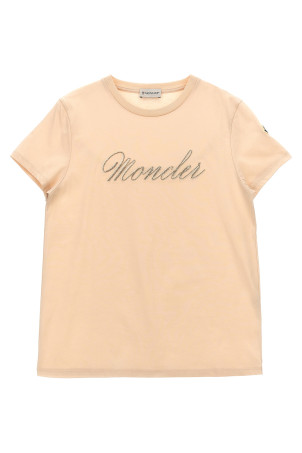 Футболка з вишивкою логотипу Рожевий MONCLER ENFANT K19548C0001689AT951N Футболка з вишивкою логотипу Рожевий MONCLER ENFANT K19548C0001689AT951N