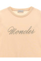 Футболка з вишивкою логотипу Рожевий MONCLER ENFANT K19548C0001689AT951N Футболка з вишивкою логотипу Рожевий MONCLER ENFANT K19548C0001689AT951N