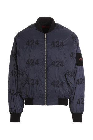 Бомбер с двусторонним логотипом. Разноцветный 424 (34H0923602395)