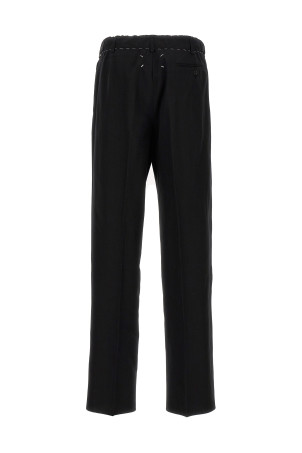 Штани на шнурку з виточками Чорні MAISON MARGIELA (S51KA0573S76571900)