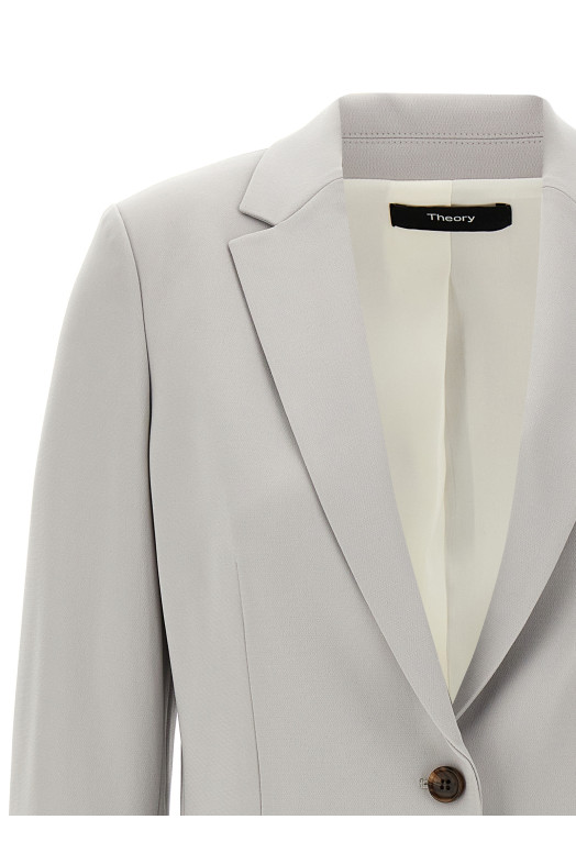 Блейзер THEORY 'Staple' сірий J0709113B6M Блейзер THEORY 'Staple' сірий J0709113B6M