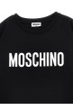 Сукня з принтом логотипу чорно-сіра MOSCHINO KID TEEN HDV0GNLBA10NEROBLACK Сукня з принтом логотипу чорно-сіра MOSCHINO KID TEEN HDV0GNLBA10NEROBLACK