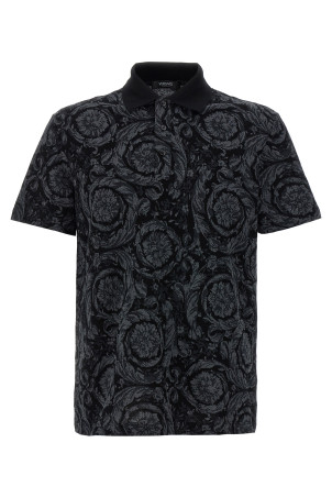 Рубашка-поло Baroque Многоцветная VERSACE 10139061A097961E510 Рубашка-поло Baroque Многоцветная VERSACE 10139061A097961E510