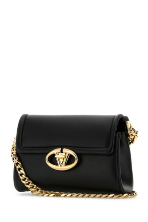 Black leather VLogo shoulder bag Black VALENTINO GARAVANI (5W0B0Q64ZFJ) Black leather VLogo shoulder bag Black VALENTINO GARAVANI (5W0B0Q64ZFJ)