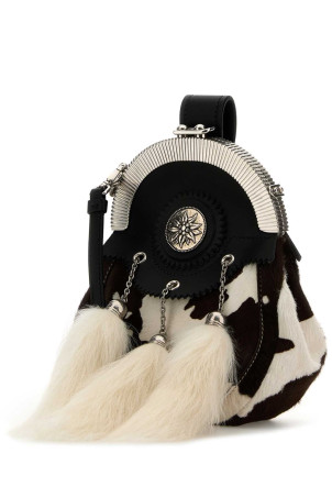 Клатч из телячьей кожи с принтом PRADA (1BL057VOOC2HIM) Клатч из телячьей кожи с принтом PRADA (1BL057VOOC2HIM)