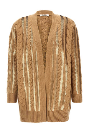 Кардиган MAX MARA 'Mirco' коричневый 2511341011600005 Кардиган MAX MARA 'Mirco' коричневый 2511341011600005