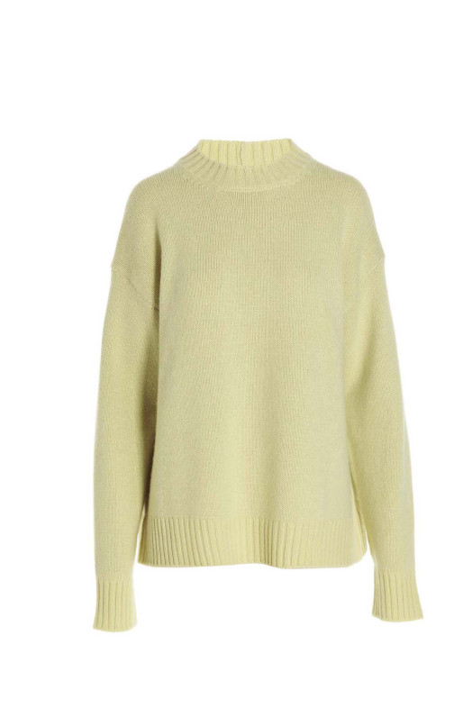 Светр з круглим вирізом Жовтий JIL SANDER (J02GP0036J13203337)