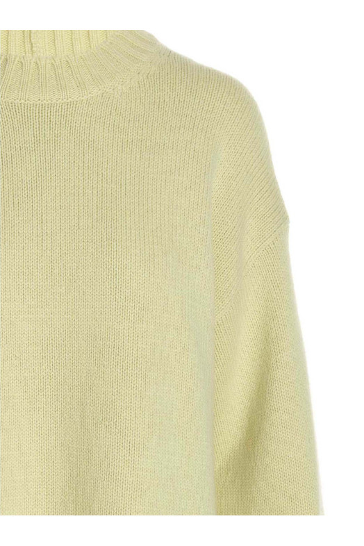 Светр з круглим вирізом Жовтий JIL SANDER (J02GP0036J13203337)