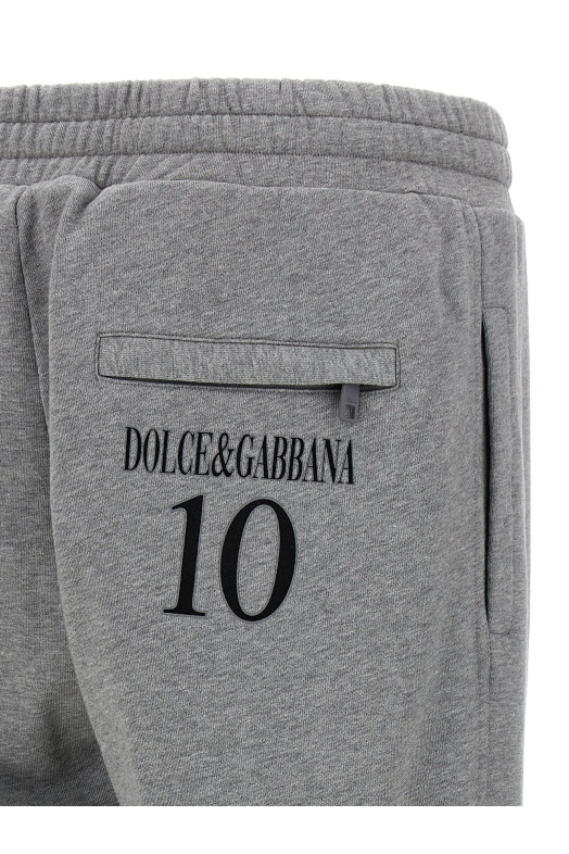 Джоггеры DOLCE & GABBANA '10' Серый GP109TG7O2NS8290 Джоггеры DOLCE & GABBANA '10' Серый GP109TG7O2NS8290
