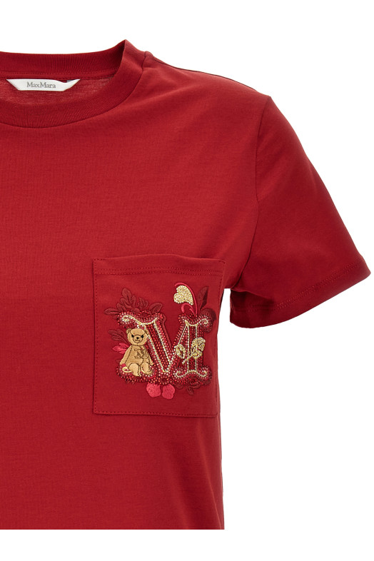 Футболка MAX MARA 'Nunzio' червона 2511941021600005 Футболка MAX MARA 'Nunzio' червона 2511941021600005