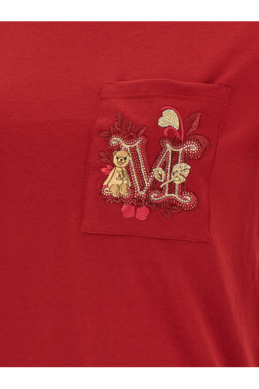 Футболка MAX MARA 'Nunzio' червона 2511941021600005 Футболка MAX MARA 'Nunzio' червона 2511941021600005