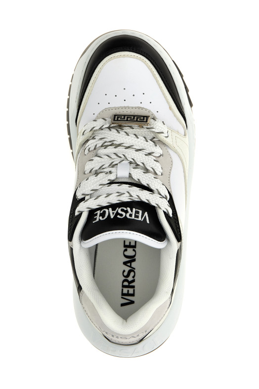 Кросівки VERSACE 'Odissea' чорно-сірі 10154371A109252B02P Кросівки VERSACE 'Odissea' чорно-сірі 10154371A109252B02P