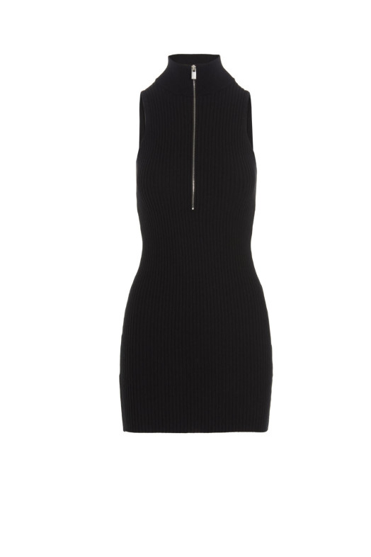 Платье из ребристого трикотажа Черный 1017-ALYX-9SM AAWKN0179YA01BLK0001 Платье из ребристого трикотажа Черный 1017-ALYX-9SM AAWKN0179YA01BLK0001