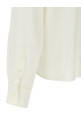 Silk logo shirt White Silk logo shirt White