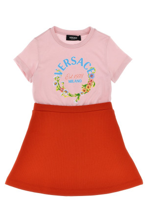 Сукня з логотипом Багатобарвна VERSACE KIDS 10181441A131336PB00 Сукня з логотипом Багатобарвна VERSACE KIDS 10181441A131336PB00