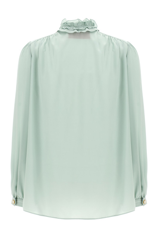 Рубашка с лавальером Valentino Garavani Зеленый B3AB77590FR5F Рубашка с лавальером Valentino Garavani Зеленый B3AB77590FR5F