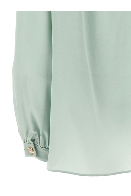 Рубашка с лавальером Valentino Garavani Зеленый B3AB77590FR5F Рубашка с лавальером Valentino Garavani Зеленый B3AB77590FR5F