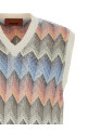 Жилет з шевроном Різнокольоровий MISSONI US25SN0FBC0050SM9KF Жилет з шевроном Різнокольоровий MISSONI US25SN0FBC0050SM9KF