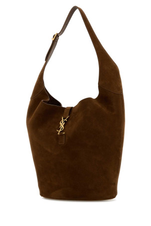 Коричнева замшева сумка через плече Le 5 Ã 7 SAINT LAURENT (793088008IW) Коричнева замшева сумка через плече Le 5 Ã 7 SAINT LAURENT (793088008IW)