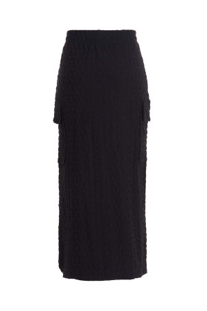 Gonna midi logo all over Blue