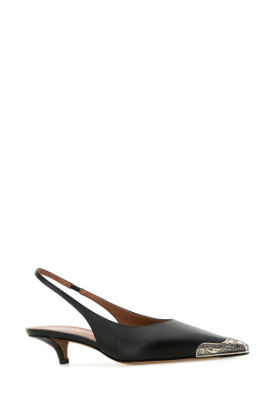 Black leather Jessica Western pumps Black PARIS TEXAS (PX1527XVTSE) Black leather Jessica Western pumps Black PARIS TEXAS (PX1527XVTSE)