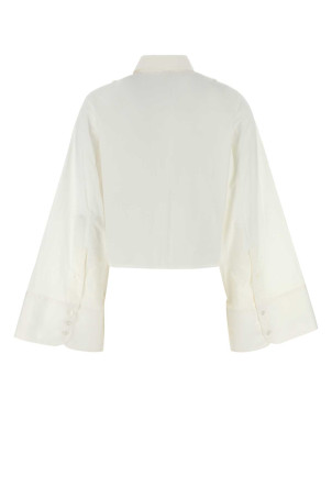 Біла сорочка з попліну MM6 MAISON MARGIELA (S52DT0044M35152) Біла сорочка з попліну MM6 MAISON MARGIELA (S52DT0044M35152)
