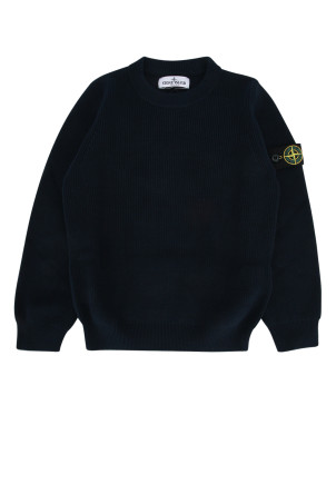 CREW NECK Black STONE ISLAND KIDS (5100004D8) STONE ISLAND JUNIOR 5100004S00D8 CREW NECK Black STONE ISLAND KIDS (5100004D8) STONE ISLAND JUNIOR 5100004S00D8