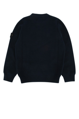 CREW NECK Black STONE ISLAND KIDS (5100004D8) STONE ISLAND JUNIOR 5100004S00D8 CREW NECK Black STONE ISLAND KIDS (5100004D8) STONE ISLAND JUNIOR 5100004S00D8