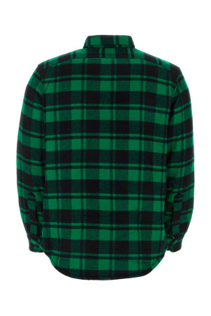 Рубашка из смешанной шерсти с принтом POLO RALPH LAUREN (710918893)