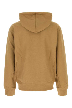 Camel cotton Hooded American Script Sweat CARHARTT WIP (I028279)