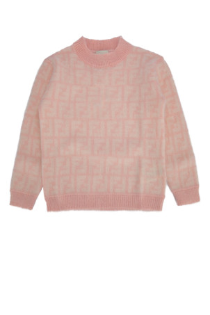 СВІТЕР FF FLUFFY MOHA FENDI KIDS (JFG190AS5G) СВІТЕР FF FLUFFY MOHA FENDI KIDS (JFG190AS5G)