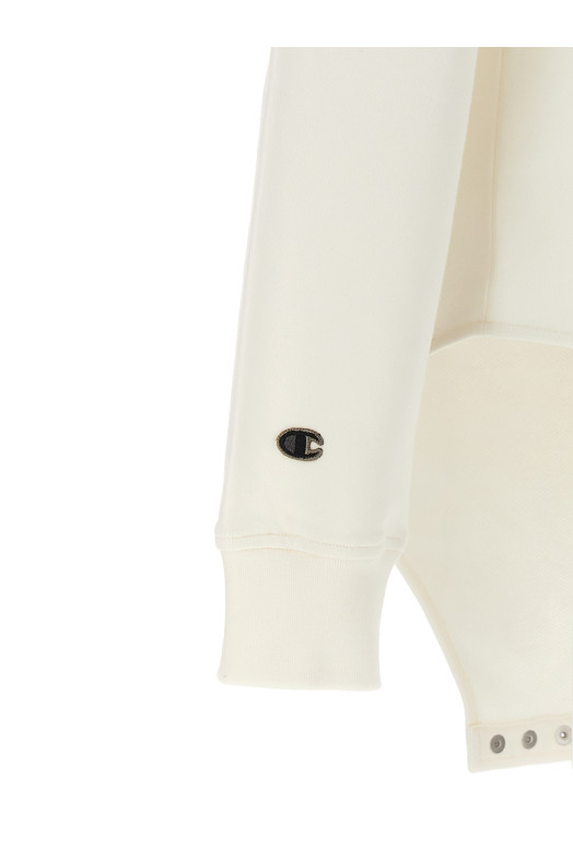 Champion x Rick Owens hooded bodysuit White