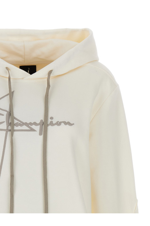 Біле боді з капюшоном champion x rick owens