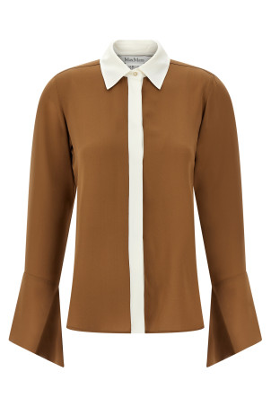 Сорочка MAX MARA 'Pio' Коричнева 2511111021600003 Сорочка MAX MARA 'Pio' Коричнева 2511111021600003