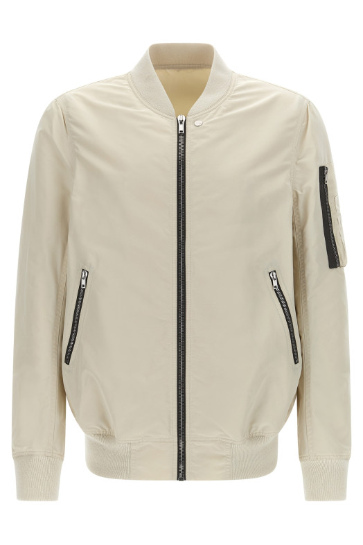 Куртка-бомбер RICK OWENS 'Flight' Бежевый RU01E5778FT41