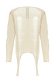 Светр RICK OWENS 'LS Top' Білий RR01E5671KGRIDM41 Светр RICK OWENS 'LS Top' Білий RR01E5671KGRIDM41