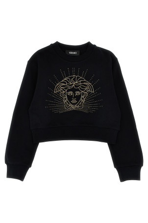 'Medusa' rhinestone sweatshirt Black 'Medusa' rhinestone sweatshirt Black