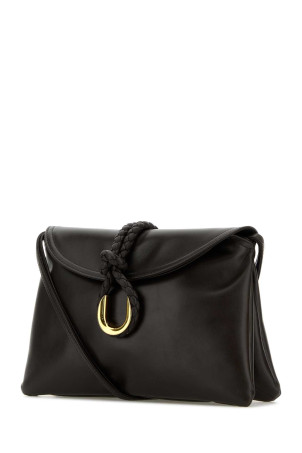 Темно-коричнева шкіряна невелика сумка через плече Liberta BOTTEGA VENETA (806030V4SJ1) Темно-коричнева шкіряна невелика сумка через плече Liberta BOTTEGA VENETA (806030V4SJ1)