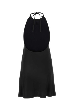 Черное атласное платье Black MIU MIU (MF5417SOOO1254) Черное атласное платье Black MIU MIU (MF5417SOOO1254)
