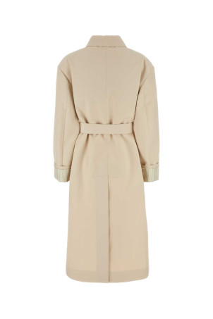 Sand cotton trench coat MIU MIU (MS2018SOOO15D7) Sand cotton trench coat MIU MIU (MS2018SOOO15D7)
