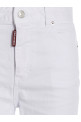 Джинсы Super Flared Cropped' белые DSQUARED2 (S72LB0637S39781100)