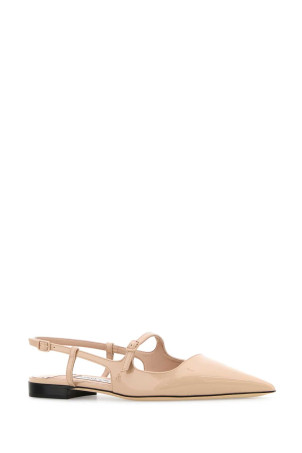 Light pink leather Didi ballerinas Beige JIMMY CHOO (DIDIFLATPAT) Light pink leather Didi ballerinas Beige JIMMY CHOO (DIDIFLATPAT)