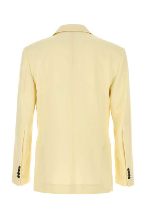 Pastel yellow wool blazer AMI (HBV011WV0068) Pastel yellow wool blazer AMI (HBV011WV0068)