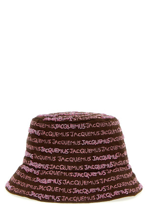 Le Bob Bordado’ bucket hat Brown