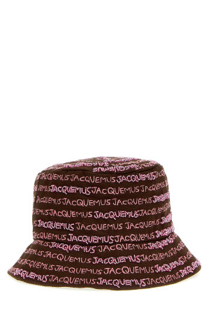 Le Bob Bordado’ bucket hat Brown