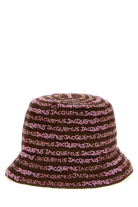 Le Bob Bordado’ bucket hat Brown