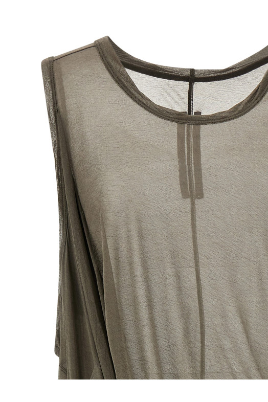 Топ RICK OWENS 'Anthem Tank' Серый RU01E5152JCR34 Топ RICK OWENS 'Anthem Tank' Серый RU01E5152JCR34