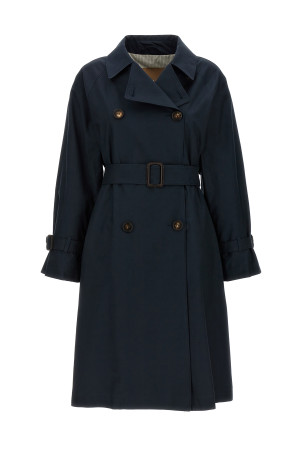 Тренч MAX MARA THE CUBE 'Ctrench' Синий 2519021094600006 Тренч MAX MARA THE CUBE 'Ctrench' Синий 2519021094600006
